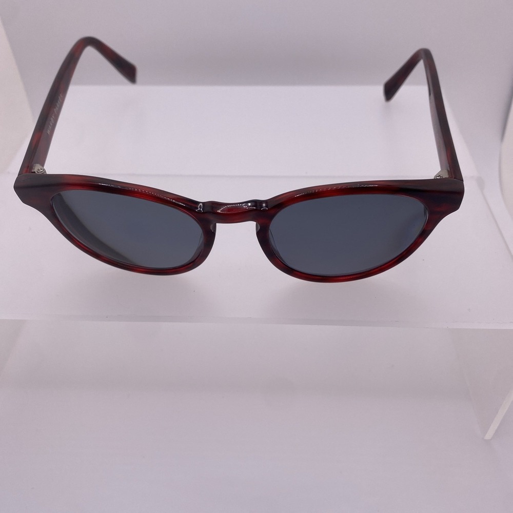 Warby Parker Sunglasses Eyeglass Women FRAME ONLY Percey 48-20-140 Red Black 025 - Picture 2 of 14
